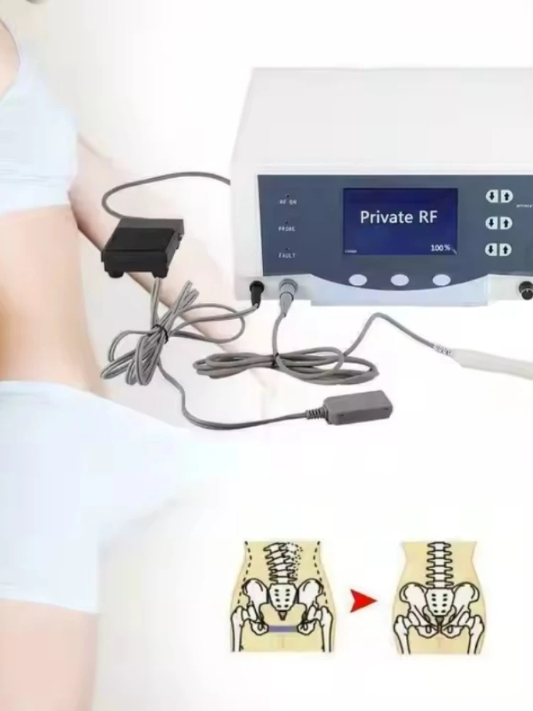 2025 أحدث 2 في 1 Thermiva كسور RF آلة النساء الرعاية الخاصة المهبل تجديد سبا صالون معدات التجميل