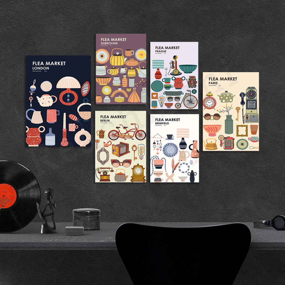 Retro Vlooienmarkt Vintage Ite - Vintage Collectible Market recensie en prijs