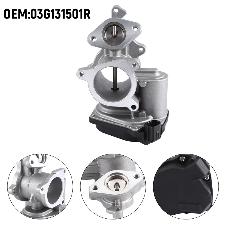 03G131501R Metal Recirculation Valve For SKODA Octavia MK2 Roomster 1.4 2.0 TDI VW Polo 1.9 TDI