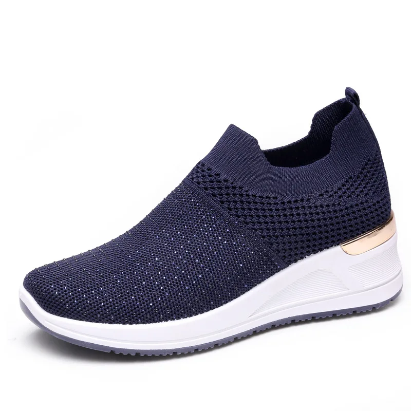 2024 new women's shoes summer fashion casual shoes Breathable mesh surface comfortable shoes soft sole sports shoes