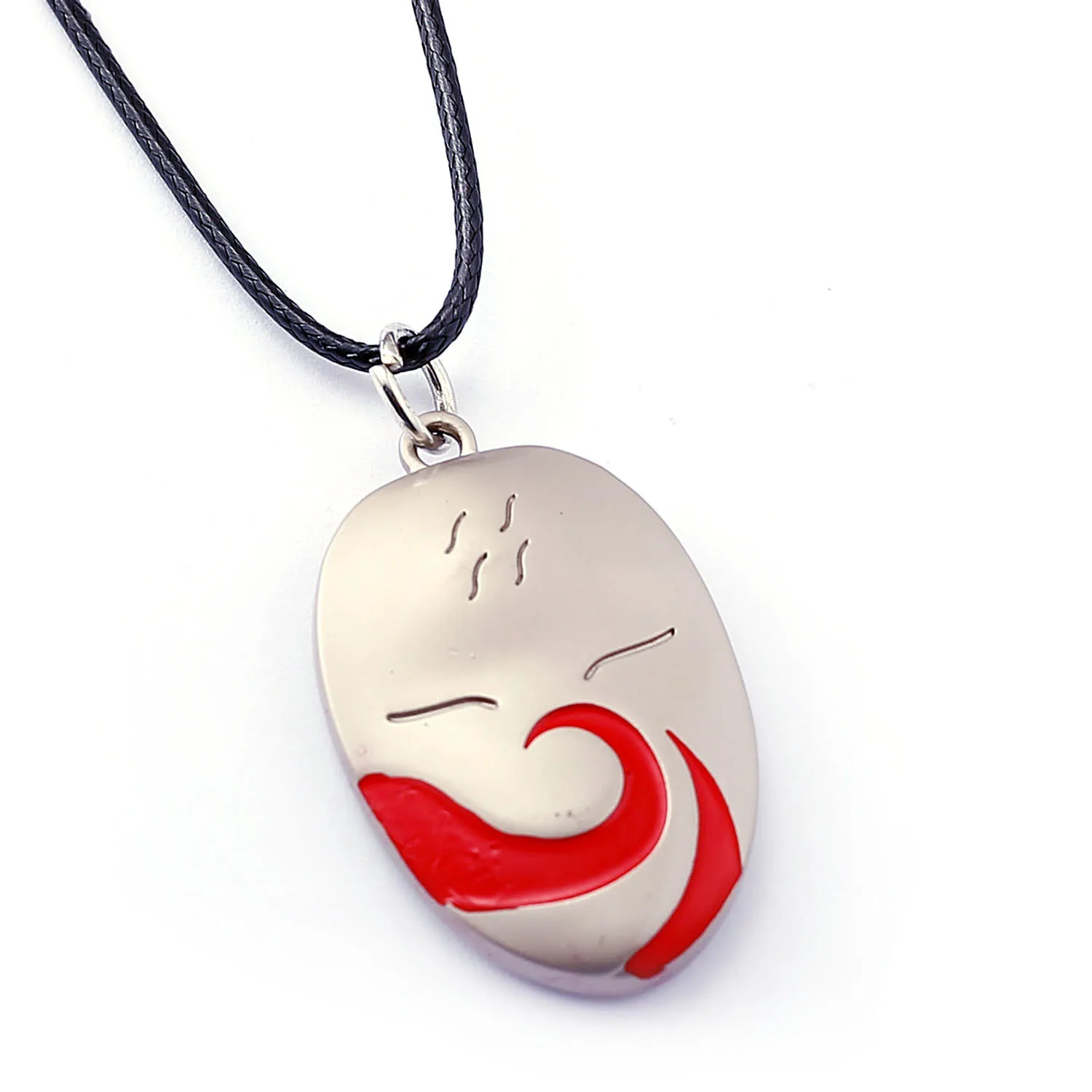 

Anime Mask Neckalce Hatake Kakashi Long Chain Necklaces Pendants Cosplay Accessories Figure Toys Souvenirs Gift