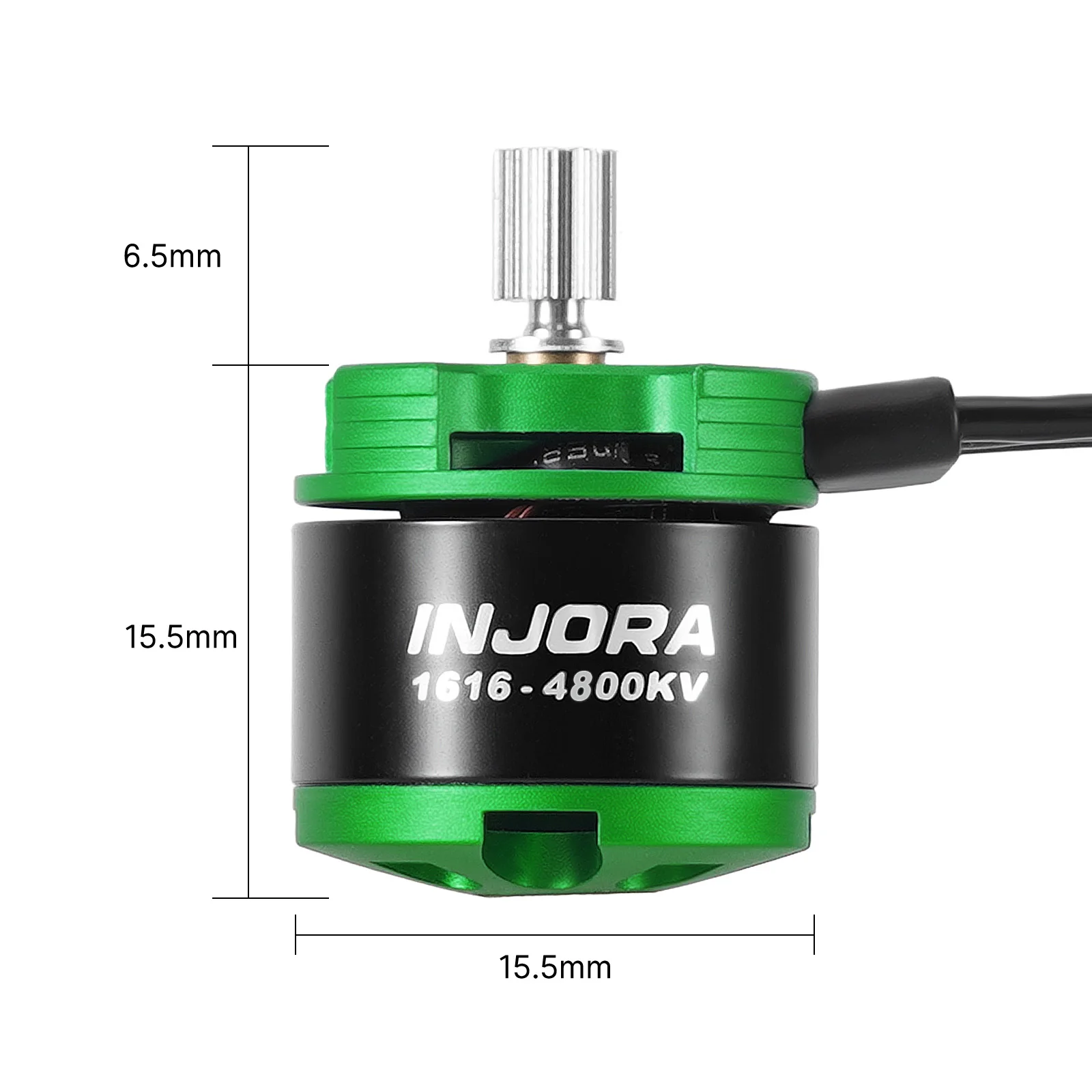 INJORA Green Viper 1616 Brushless Motor 4800KV for 1/30 SCX30