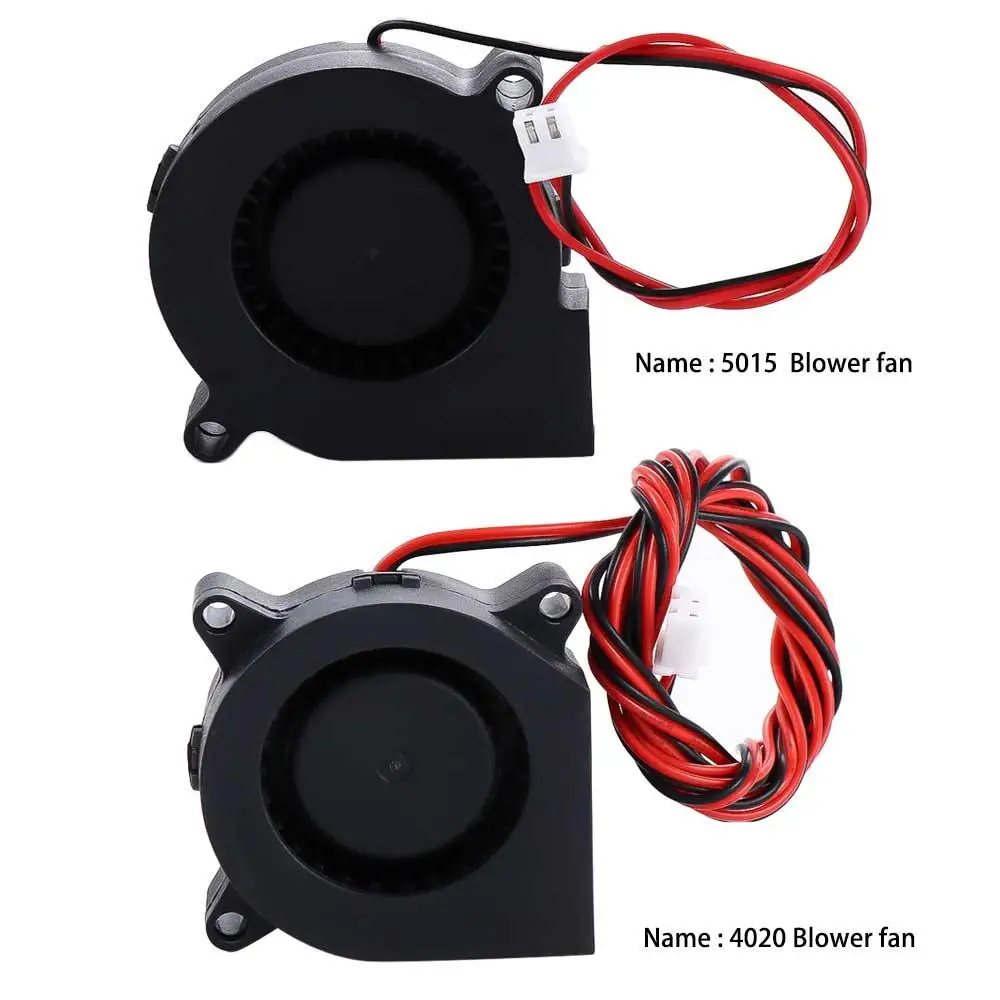Part Mini Brushless Extruder Black Turbo Blower 2-pin Centrifugal Blower Cooling Radiator 3D Printer Cooling Fan Cooling Fan