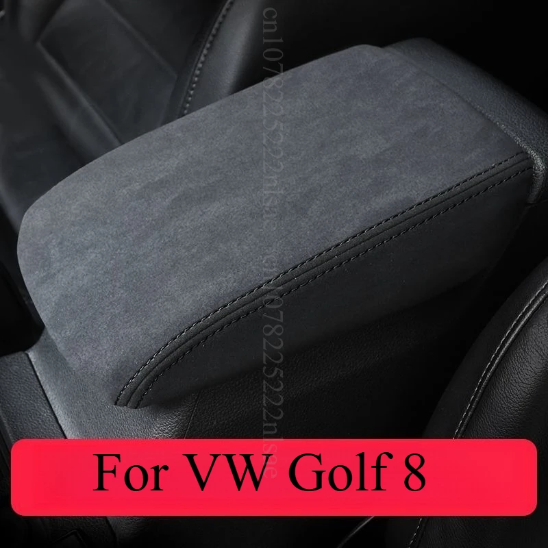 

Forv VW Golf 8 Suede Microfiber Handbag Cover Premium Protective Case Anti Slip Scratch Resistant Stylish Interior Accessory