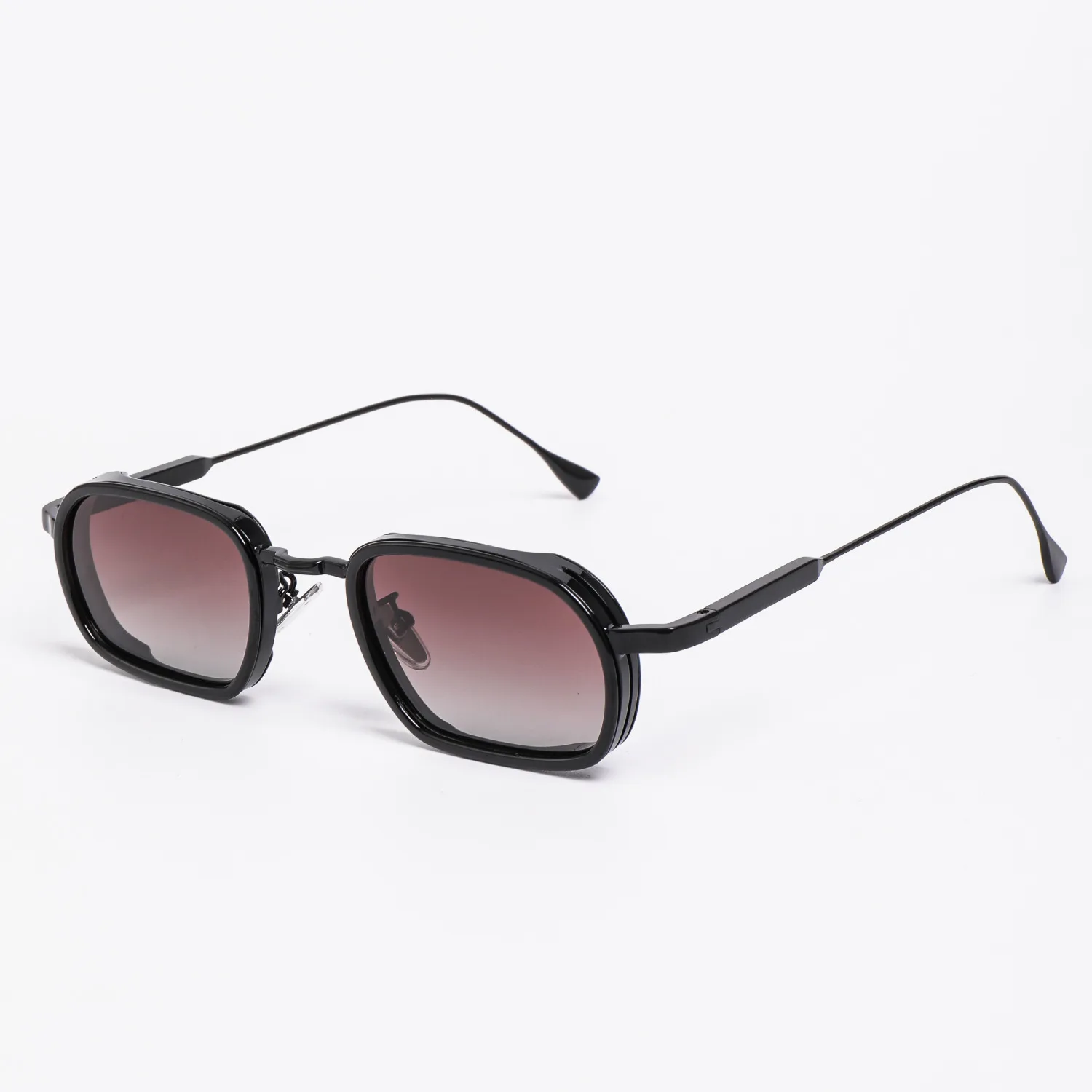 

Fashion Square Polarized Sunglasse Man Personality Brand Steampunk Metal Frame Sunglasses Women Retro Glasses UV400 Eyeglasses