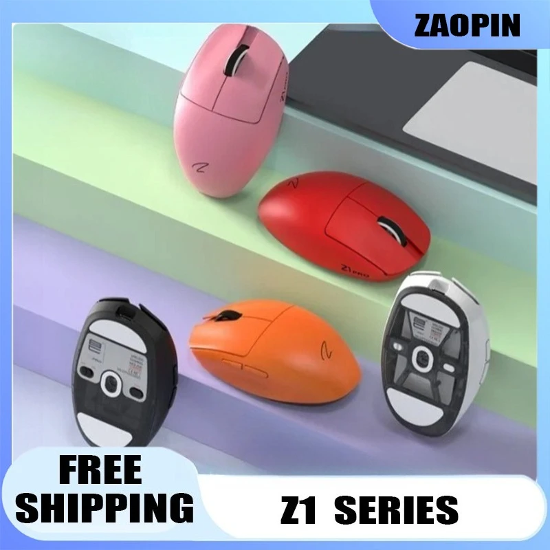 

Zaopin Z1 Pro MAX Mouse 4K PAW3395 Three Mode Bluetooth Wireless Gaming Mouse Lightweight Custom Mice Office PC Accessories Gift