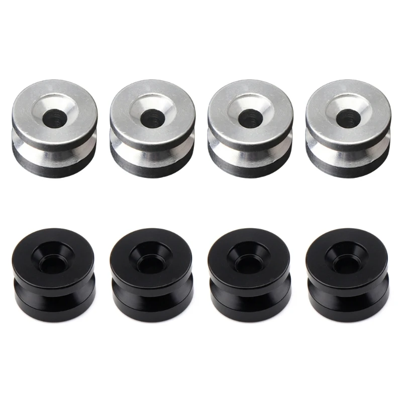 Universal Motorcycle Rear Luggage  Tail Top Box Helmet Trunk Bracket Base Plate Bushing Pad Buckle Spacers