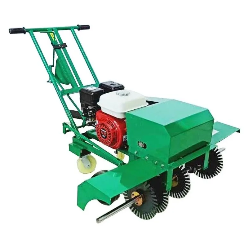 

Small walk-behind lawn marking machine, high horsepower golf course, garden artificial turf cutting machine