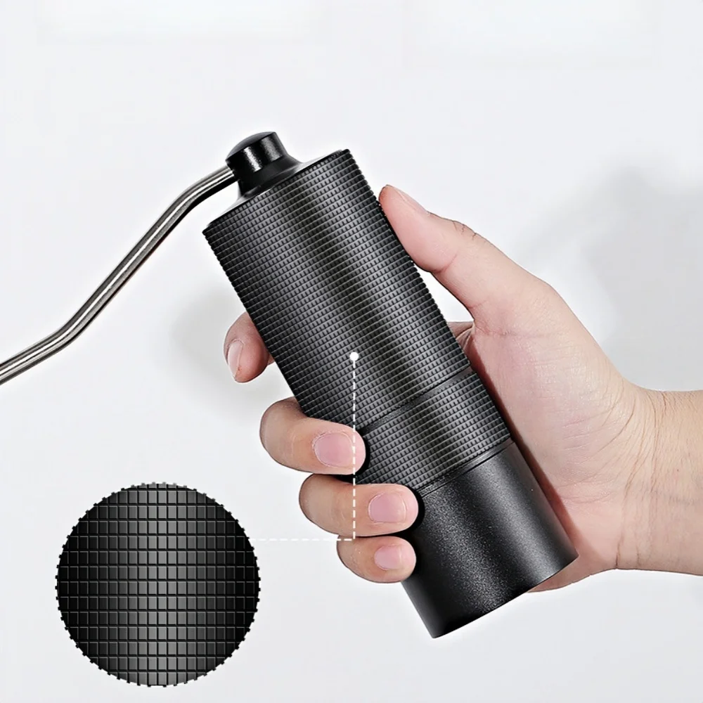 New upgrade manual coffee grinder professional CNC high nitrogen steel grinding core burr espresso machines accessories camping