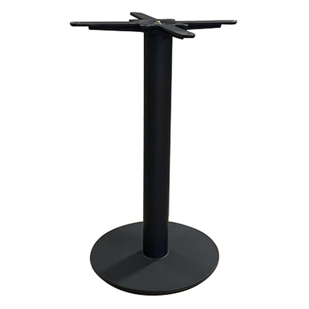 High Round Base Flat Black Cast Iron Bar Furniture Table BaseATV&UTV