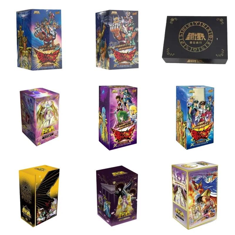 سلسلة KAYOU Saint Seiya 4 - Tela sagrada Athena Poseidon Tarjeta de collection SE Edicion limitada Perifریکا Regalos Juguete