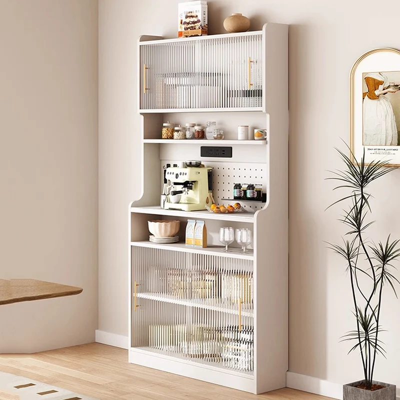 

Modern Decoration Bar Cabinet Shelves Living Room Mobile Wine Cabinet Glass Wood Wall Standing Armadi Aperti Trendy Furniture