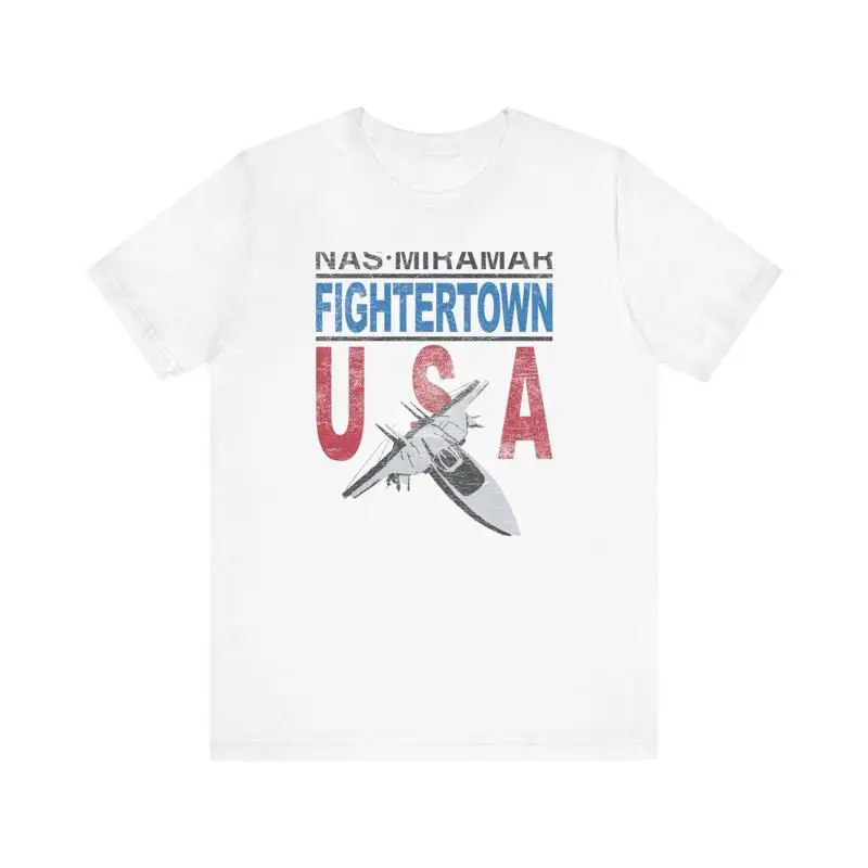 Camisa Fightertown USA Miramar, camiseta unisex estilo VIntage 1987, Top Gun