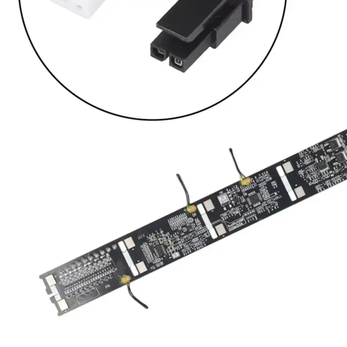 

Protective Board With Added Black And Red Lines For Xiaomi 344 Lite Electric Scooter Circuit Board Controller PVC 337x35.1mm