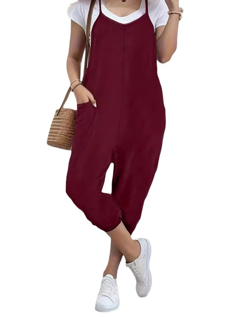 السيدات لون نقي كيت حزام عموما orts الشارع Sle مايكرو متوهج السراويل منتصف الخصر تسع نقاط نسيج البوليستر