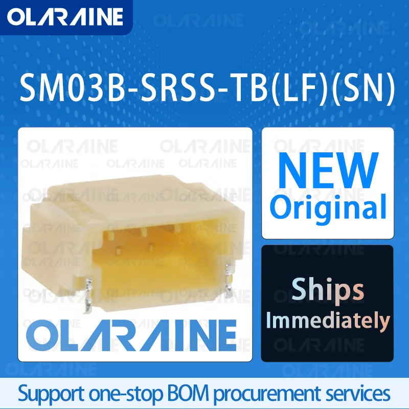 

50/200/500Pcs SM03B-SRSS-TB(LF)(SN) 100% brand new and original IC chip Connector headers and wire housings 3 Position