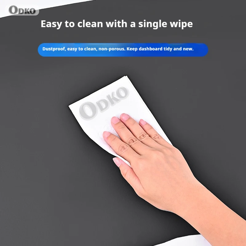 ل MG ONE الجلود لوحة سيارة الشمس الظل حصيرة أداة مكتب عدم الانزلاق غطاء إكسسوارات جلدية القوالب الداخلية #2