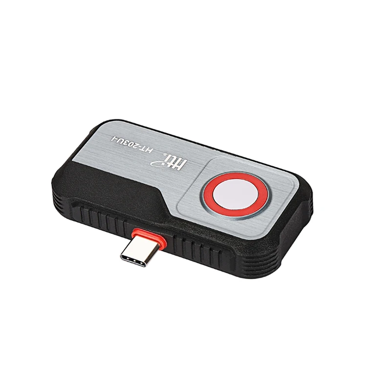 HTI HT-203U-i Thermische Camera voor Android Infrarood Warmtebeeldcamera Reparatie Thermografische Camera met Hoge/Lage Temperatuur Tracking