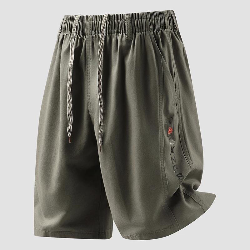 

Быстросохнущие хлопковые спортивные шорты 2026: мужские летние повседневные шорты для активного отдыха, классические американские уличные спортивные шорты для гольфа