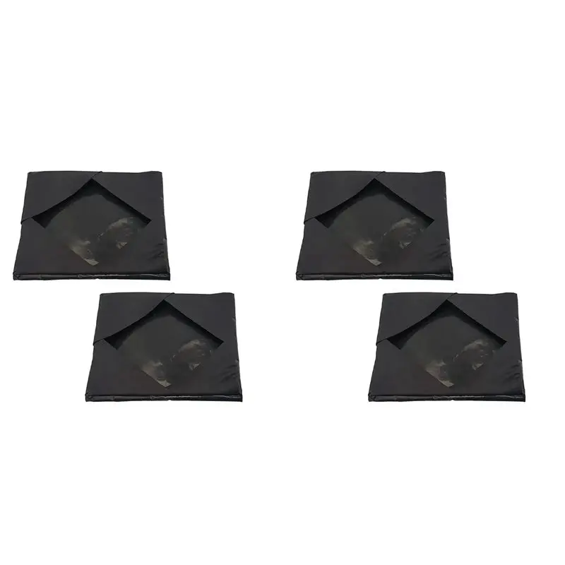 QWE-Heat Press Platen Wrap Cover, Heat Press Heating Plate Protective Cover High Temperature Anti-Stick (4Pcs 15In X15in)