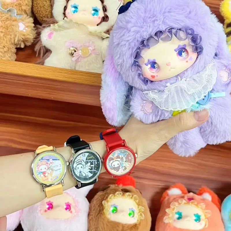 إيما اثني عشر كوكبة سلسلة صندوق أعمى ساعة لطيف الكرتون الأطفال التصميم الإبداعي المتخصصة ساعة مفاجأة صندوق غامض هدية #5