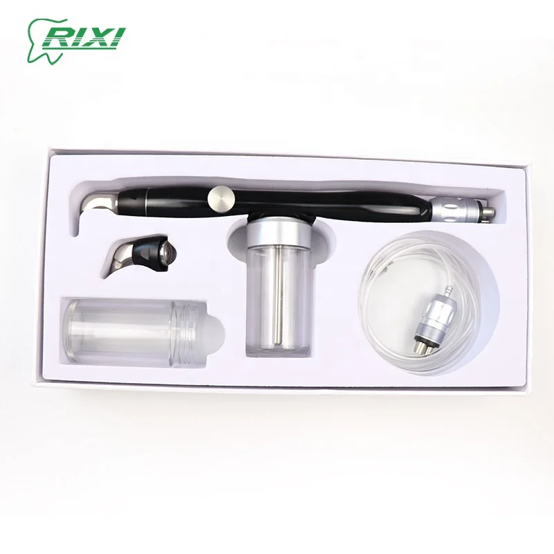 

Высококачественный наконечник RIXI Air Prophy и алюминиевый пескоструйный пистолет — профессиональное стоматологическое снаряжение, совместимое с стоматологическим блоком