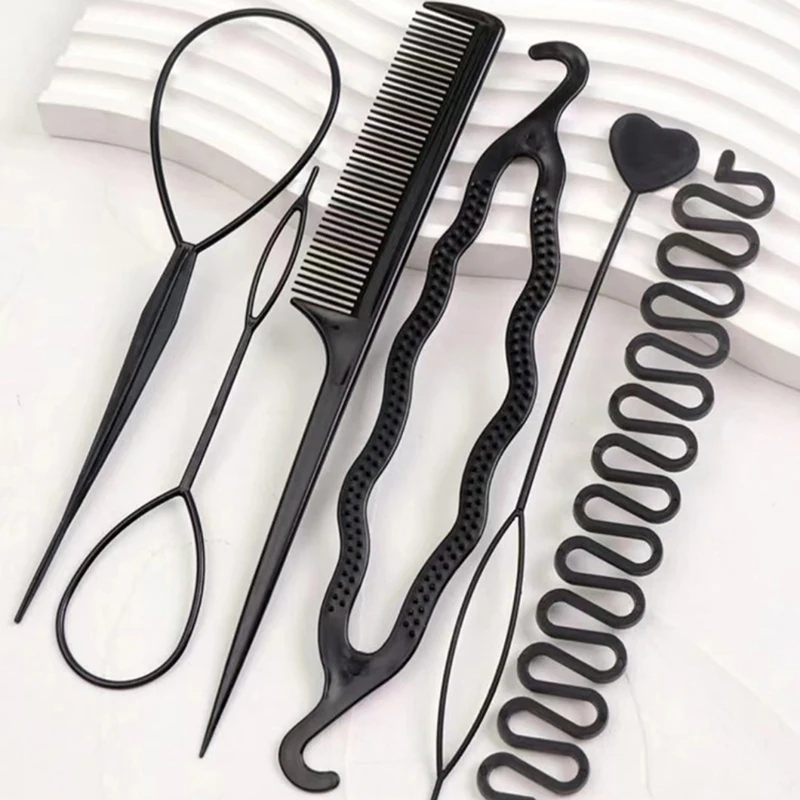 Magic Hair Styling Tools Set fai da te intrecciare accessori per intrecciare forcina Twist Bun Barrettes clip per le donne parrucchiere