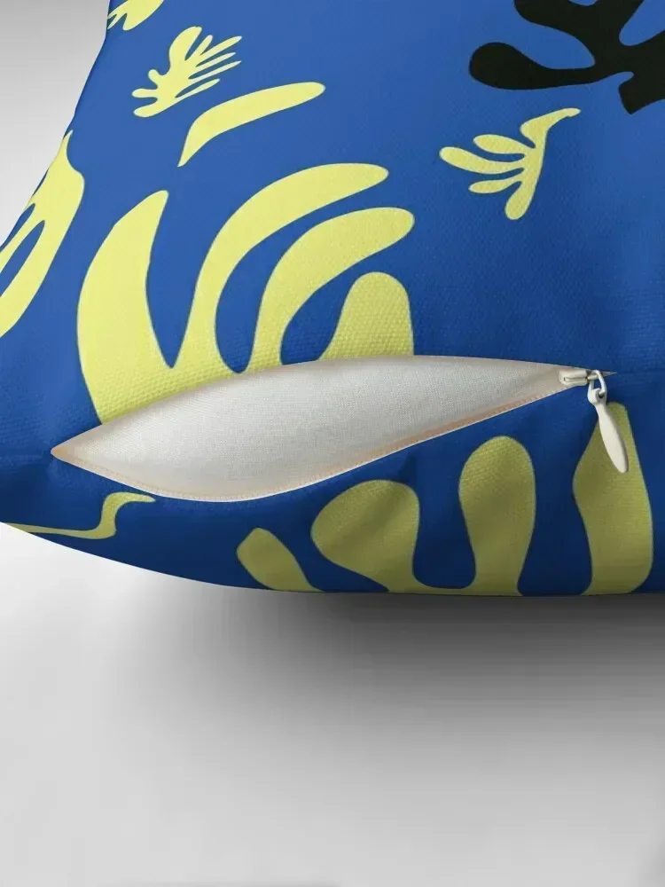 Matisse Leaves Cut Out #2 Throw Pillow Sofa Cushions Cover Cushion Covers For Living Room pillow