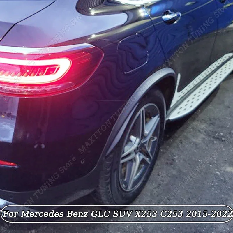 

Новинка для Mercedes Benz GLC SUV X253 2015-2022 Coupe C253 2016-2022 колесо свода крыла, вспышки, брызговики GLC43 GLC63 AMG, модернизация