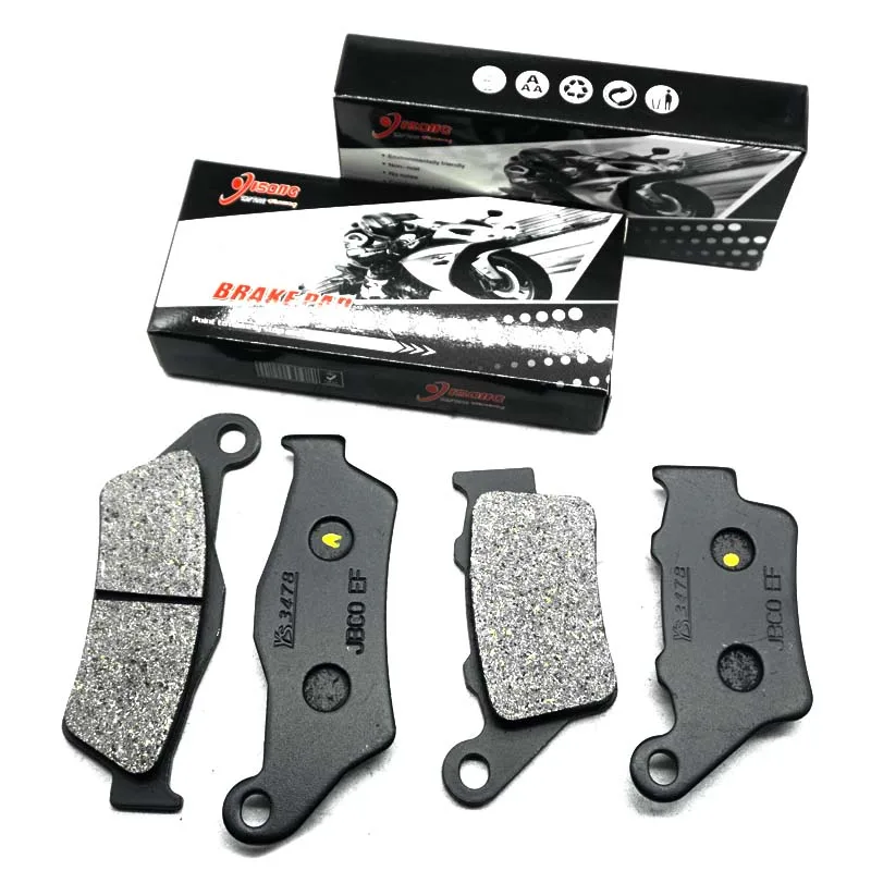 Motocicleta dianteiro e traseiro Freio Disco Pads Kits, KTM, EGS400, EFS-E, LSE, LC4, Endurance, 1996, 1997, 1998, 1999, EXC 400, 2000, 2001, 2002