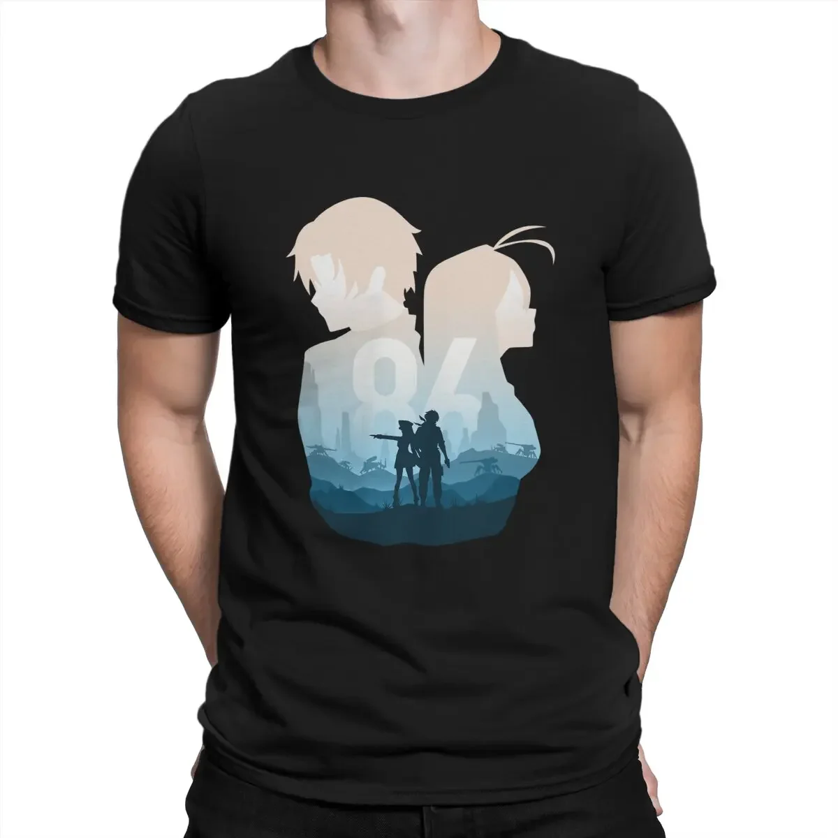 2025 new model Men Crewneck Cotton T Shirt 86 Eighty Six Short Sleeve Tees Gift Idea Clothing Fun Landscape Essential T-Shirts