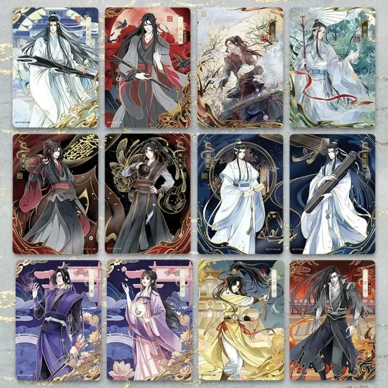 Kyou New The Founder of diabism Card Wei Wuxian raccoglie carte da tavolo giochi giocattolo carte firmate regalo