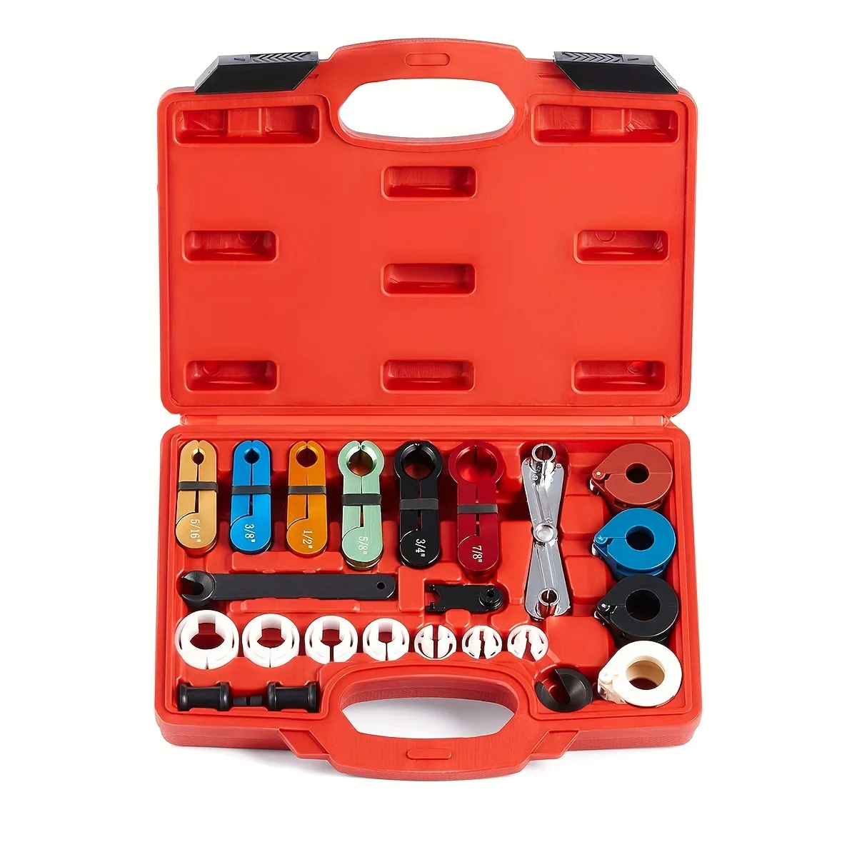 22pcs Quick Disconnect Tool Set, Line Disconnect Tool Kit for A/C Fuel & Transmission Systems, for Fuel Line Disconnect Tools