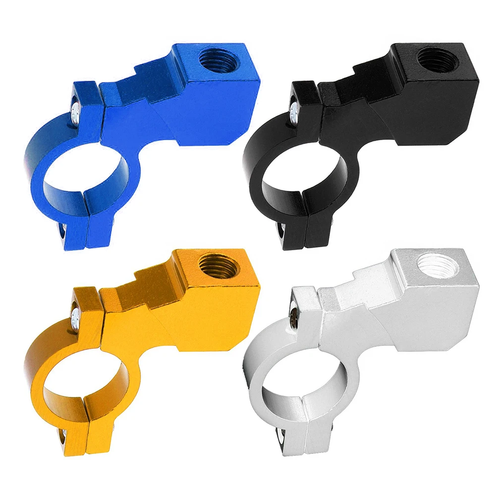Motorcycle Handlebar Mount Bracket Rearview Mirror Clamp Holder For 22mm 7/8inch Motorbike Handlebar Mirror Adaptor Brackets