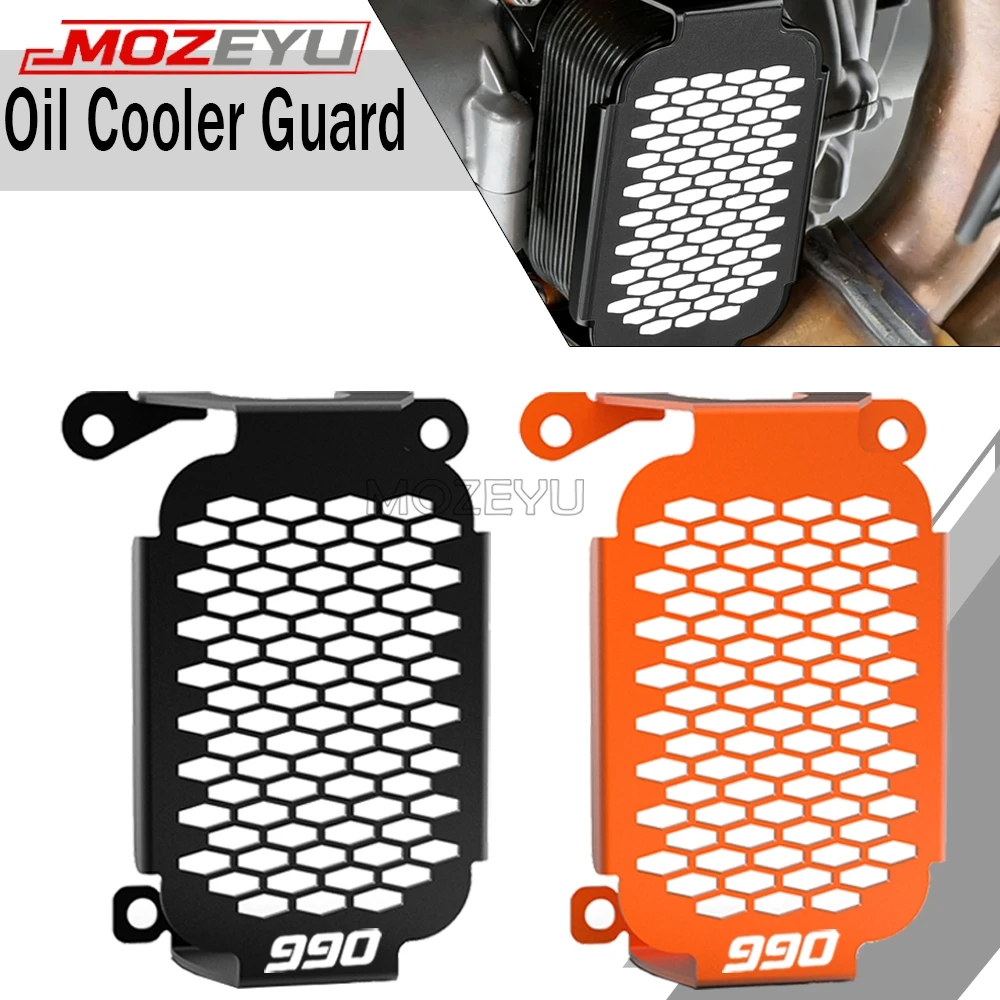 

MOZEYU New For Duke 990 R 2024 2025 2026 Duke990 Motorcycle Accessories Oil Cooler Water Heat Exchanger Guard Production Cover
