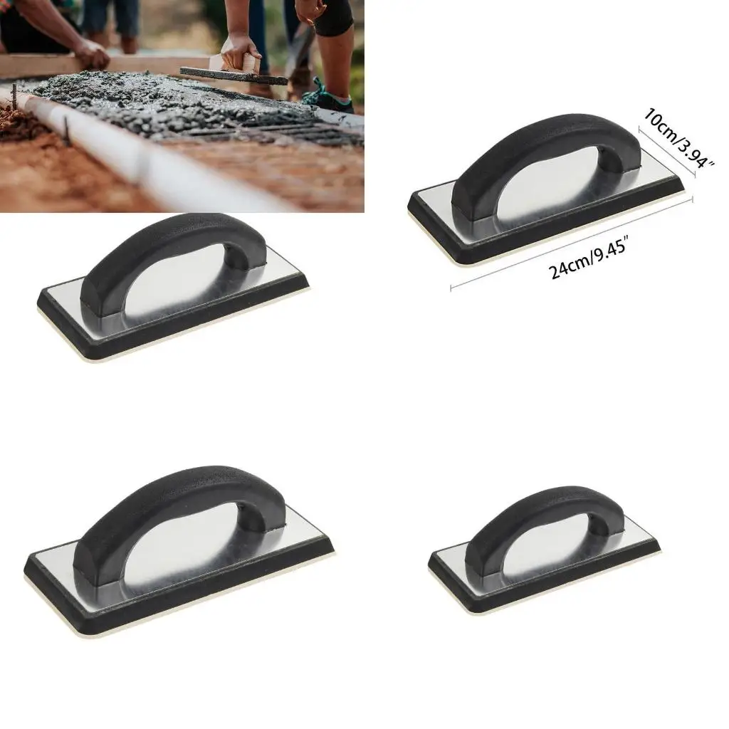 

Ручной резиновый шпатель для бетона, угловая крышка, штукатурка, сухая облицовка, шпатель для штукатурки, гладкая затирка,