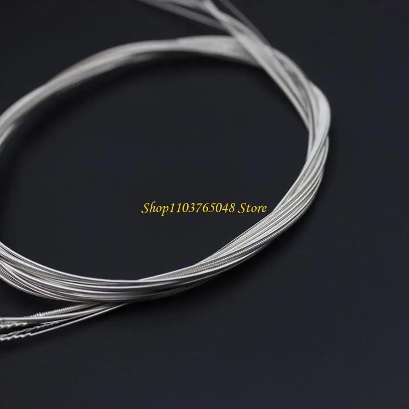 

R53E 6 шт. классические гитарные струны из нержавеющей стали, 1-6 струны, струны для акустической фолк-гитары, аксессуары