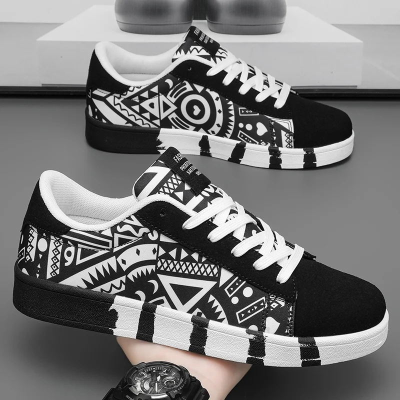 ​​MAEDEF Shoes for Women Men Vulcanized Shoes Flats Comfortable Walking Sneakers Women Walking Skateboard Shoes Man Sports Shoes view 6