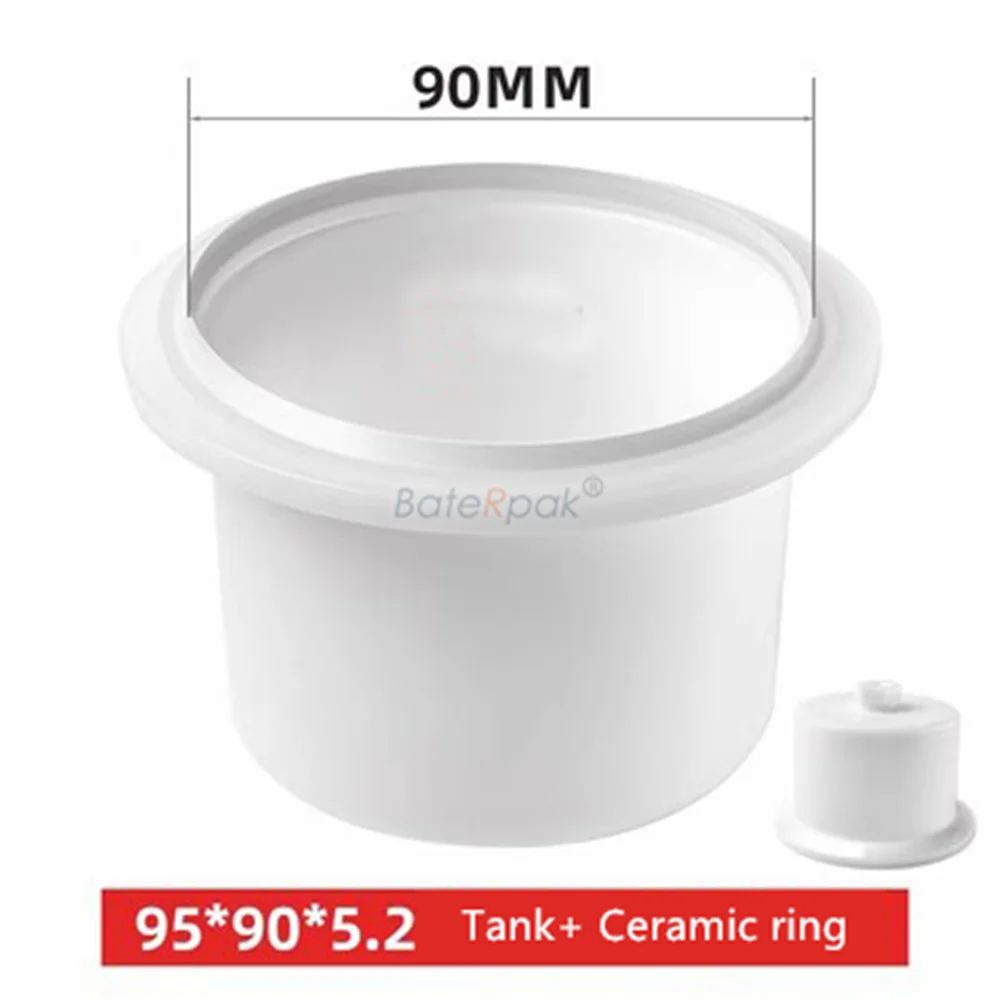 Imagem -06 - Tampo 95x90x5.2 mm 65x60x5.2 mm Máquina de Impressão da Almofada Baterpak Peça Sobressalente Copo da Tinta Copo do Óleo do Movimento da Impressora da Almofada Anel de Aço do Tungstênio Rj1