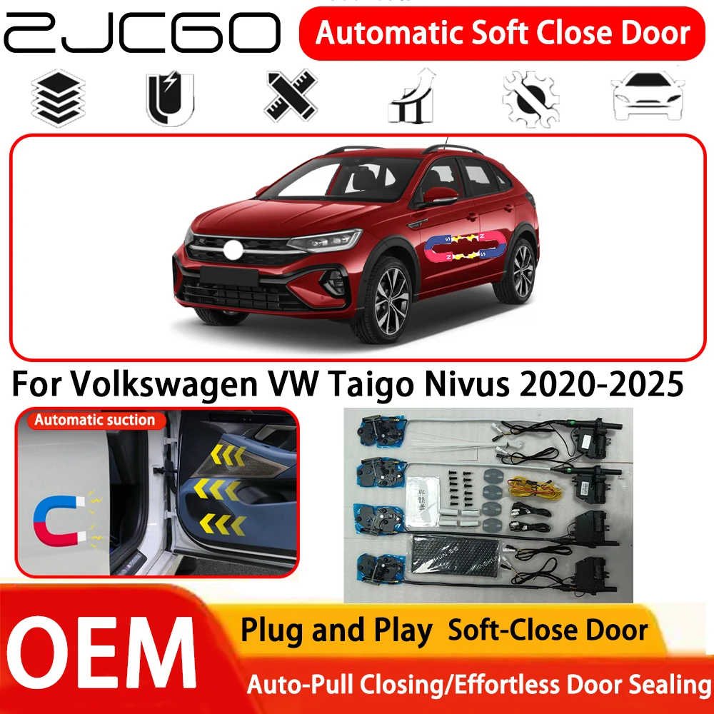 

Система автоматического мягкого закрывания дверей (Soft Close) для Volkswagen VW Taigo Nivus 2020-2025, OEM, Plug and Play
