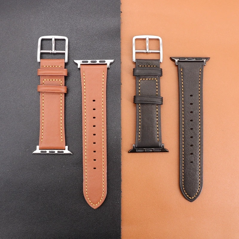 

Genuine Leather Strap From Coach for Apple Watch Strap Bracelet for IWatch Ultra 49mm 45mm 41mm 40mm 44mm 38mm 42mm Watch Band