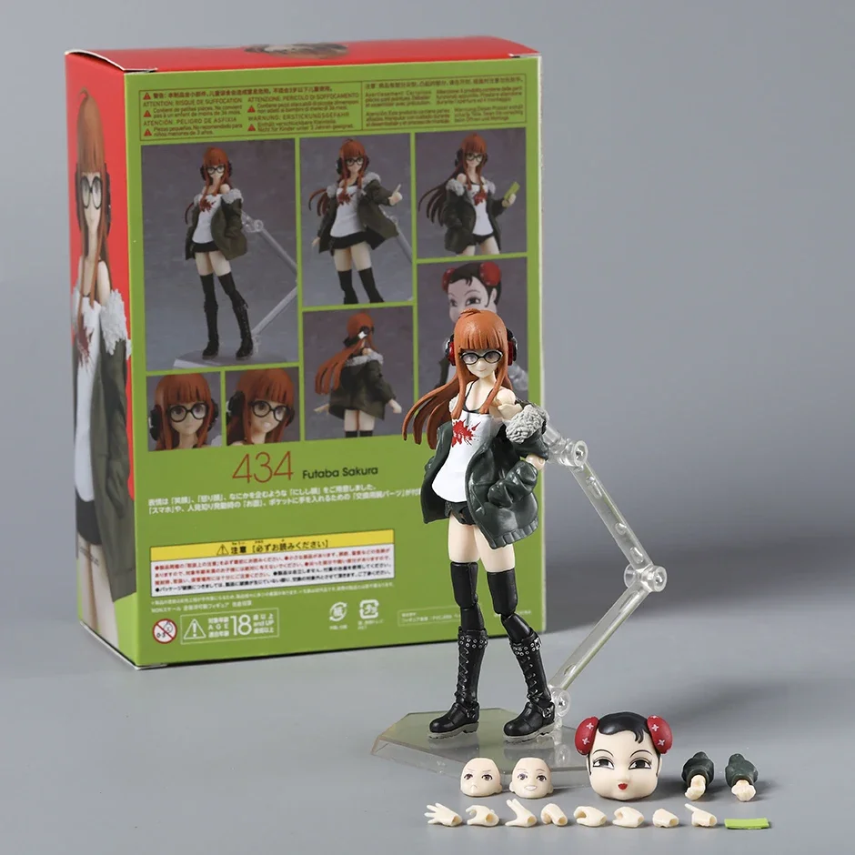 Futaba Sakura figma 434 Actiespeelfiguren Collectie Ornament Anime Beeldje