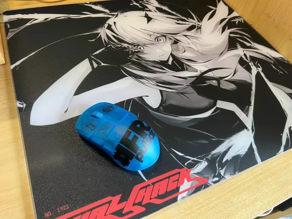 Imagem -06 - Wallhack Vidro Gaming Mouse Pad Atualização fé Yume Revestimento Frenzy Sora Vidro Personalizado Fps Tapete de Mesa Esort Escritório Gamer Acessórios