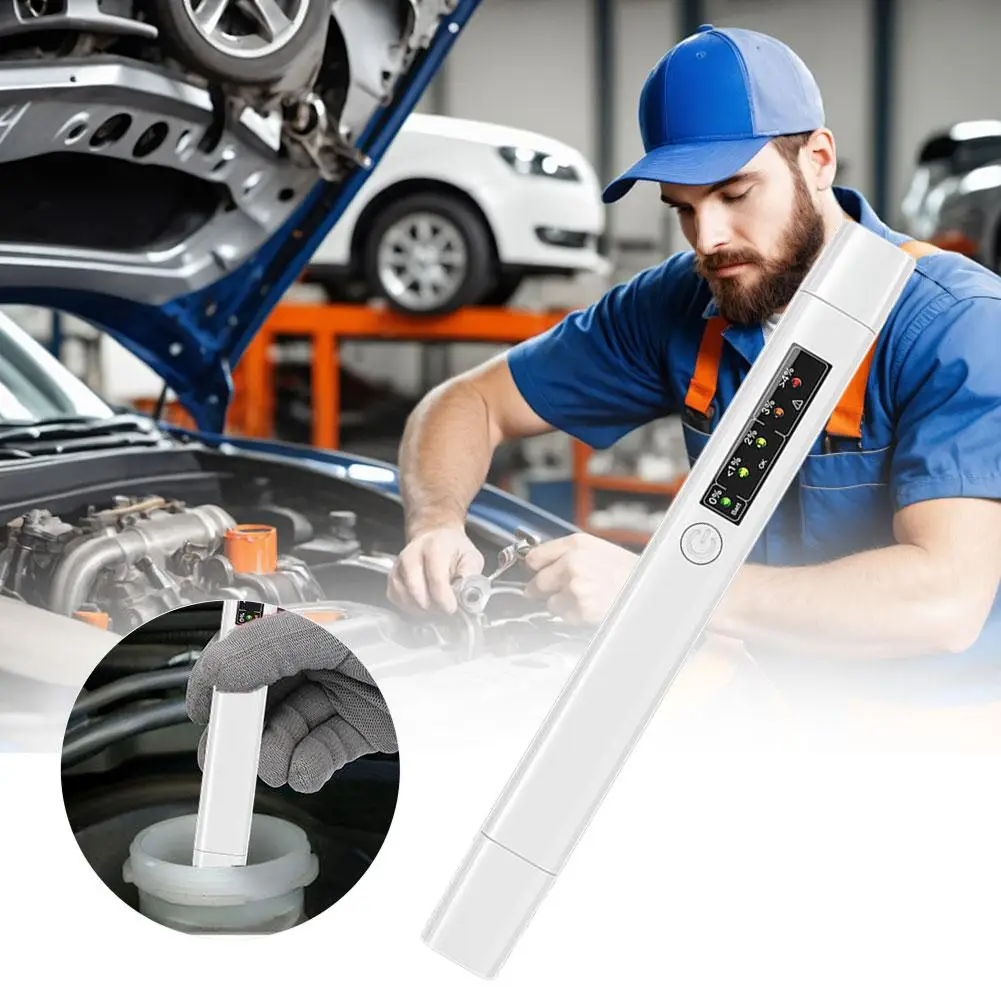 

Brake Fluid Test Pen Oil Quality Check Pen Universal Testing Vehicle Tool Tester Auto Brake Automotive Digital Car Liquid C2X6