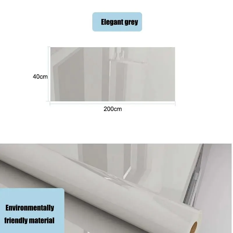 1 Roll of Kitchen Stickers Waterproof and Oil-resistant Self-adhesive Wall Stickers for Cooktop Countertops Tile Cabinets Refurb