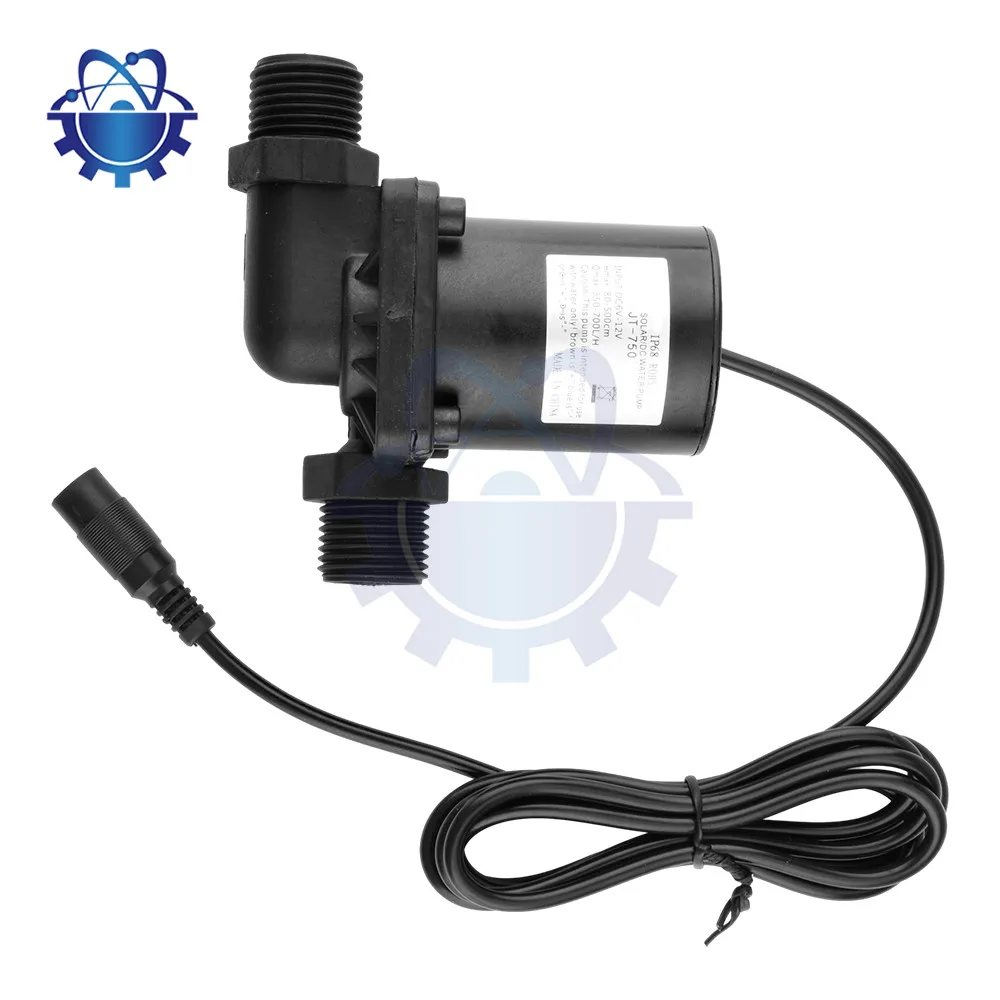 DC12V 24V Brushless Water Pump Solar Water Heater Shower Floor Heating Booster Pump Micro Submersible Water Pumps