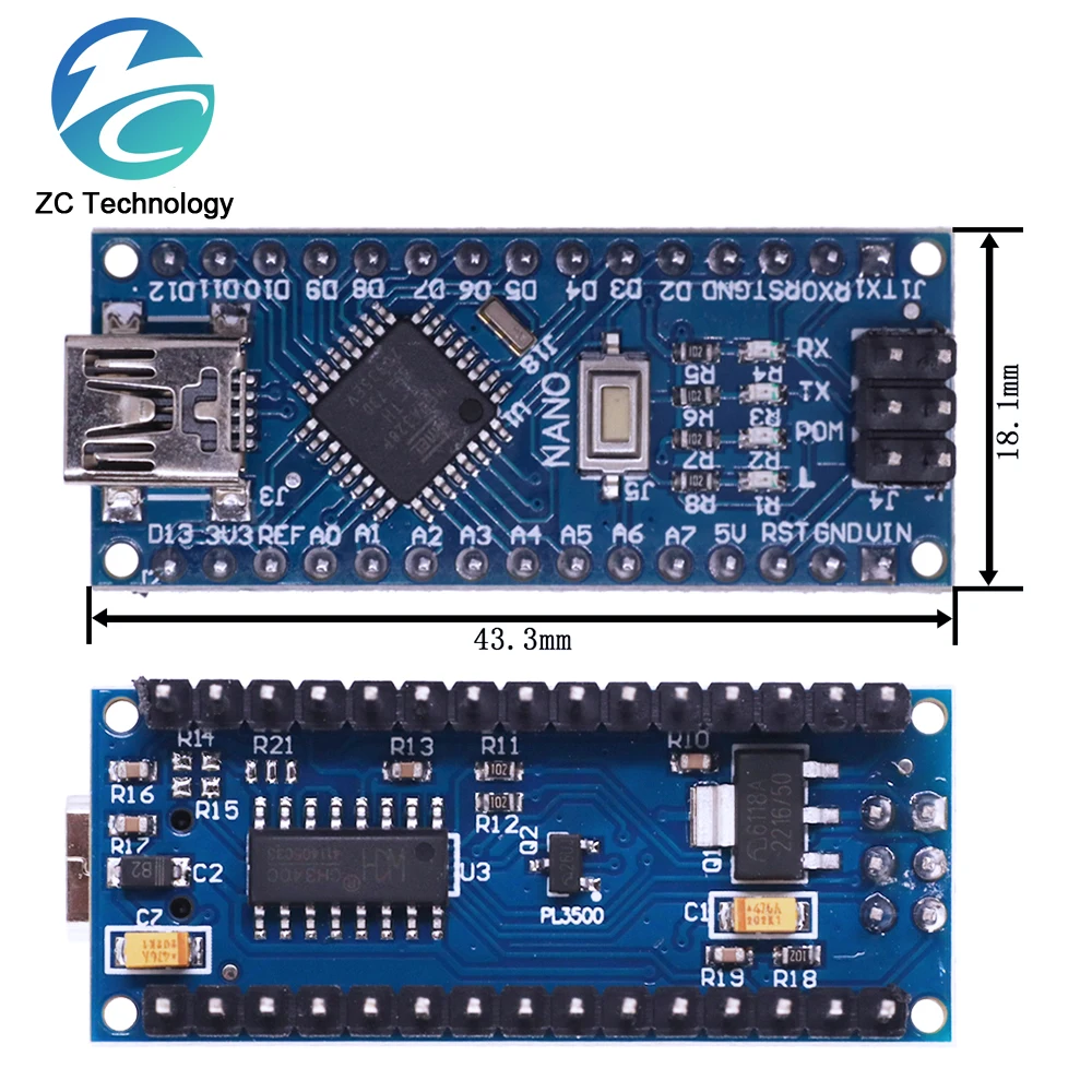 Imagem -05 - Mini Escudo Ethernet para Arduino Módulo Webserver Compatível com Nano 3.0 v3 Ch340g Rj45 Microchip Hr911105a Enc28j60 V1.0