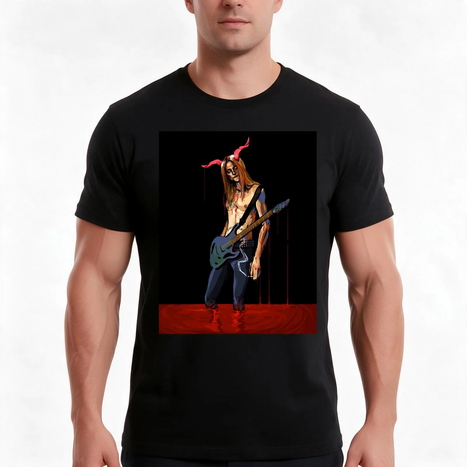 Per Sodo Eriksson T-Shirt, Summer Casual Cotton Tee, Oversized Streetwear Tops, Vintage Graphic Print, Loose Fit Short Sleeve