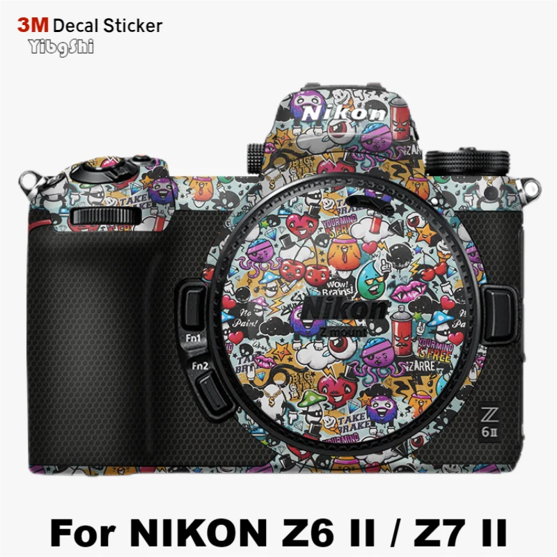 

Наклейка на корпус камеры NIKON Z6 II / Z7 II, защитная пленка, декальвиниловая пленка, защитное покрытие от царапин