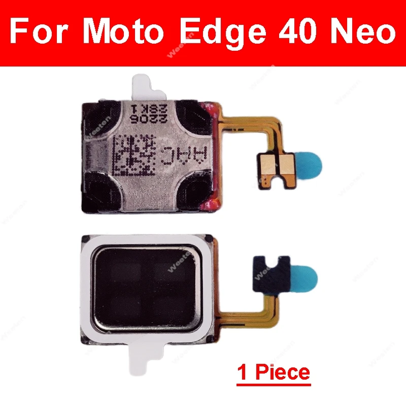 Para Motorola MOTO Edge 20 30 40 S30 X30 Pro Edge 20 Lite Edge 30 Ultra Fusion Edge 40 Neo: Piezas de Repuesto para Auricular, Altavoz y Receptor de Sonido